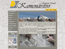 Tablet Screenshot of kouril.sk